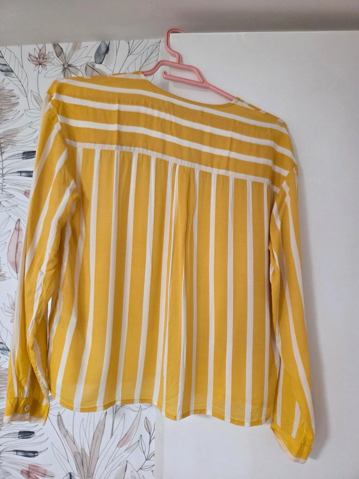 Camisa listrada Nice Things amarelo e branco – pequeno 38 – photo 5